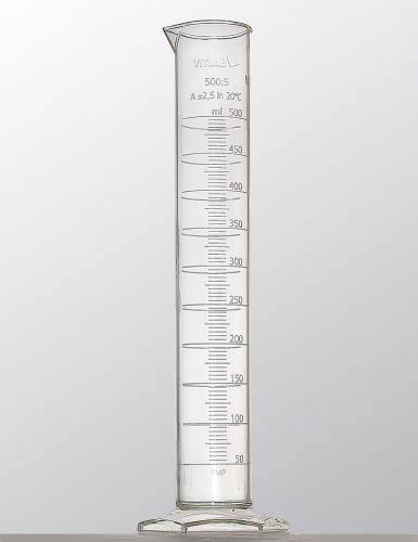 PMP cylinder kl. A KB 0500: 1 DIN 12681/ISO6706