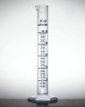 PP cylinder with spout , blue scale 0010ml