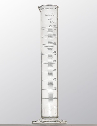 PP cylinder cl.B high embossed scale 1000ml