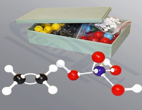 model struktury atomów - duży zestaw