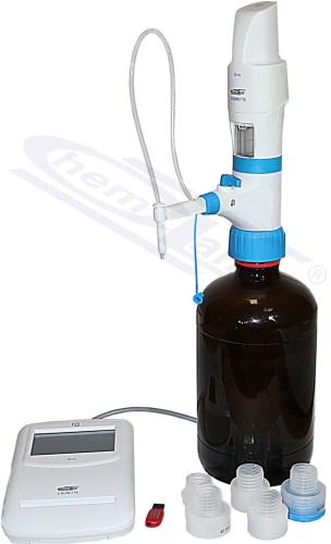 digital burette 50ml with control panel