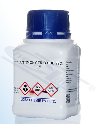 Antimony (III) oxide 99% Loba AR Op.100 g