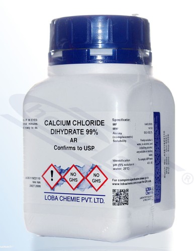 Chlorek wapnia, 2 hydrat 99% Loba AR Op.500 g