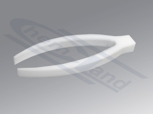 Pęseta PTFE płaskie końcówki długość 150mm